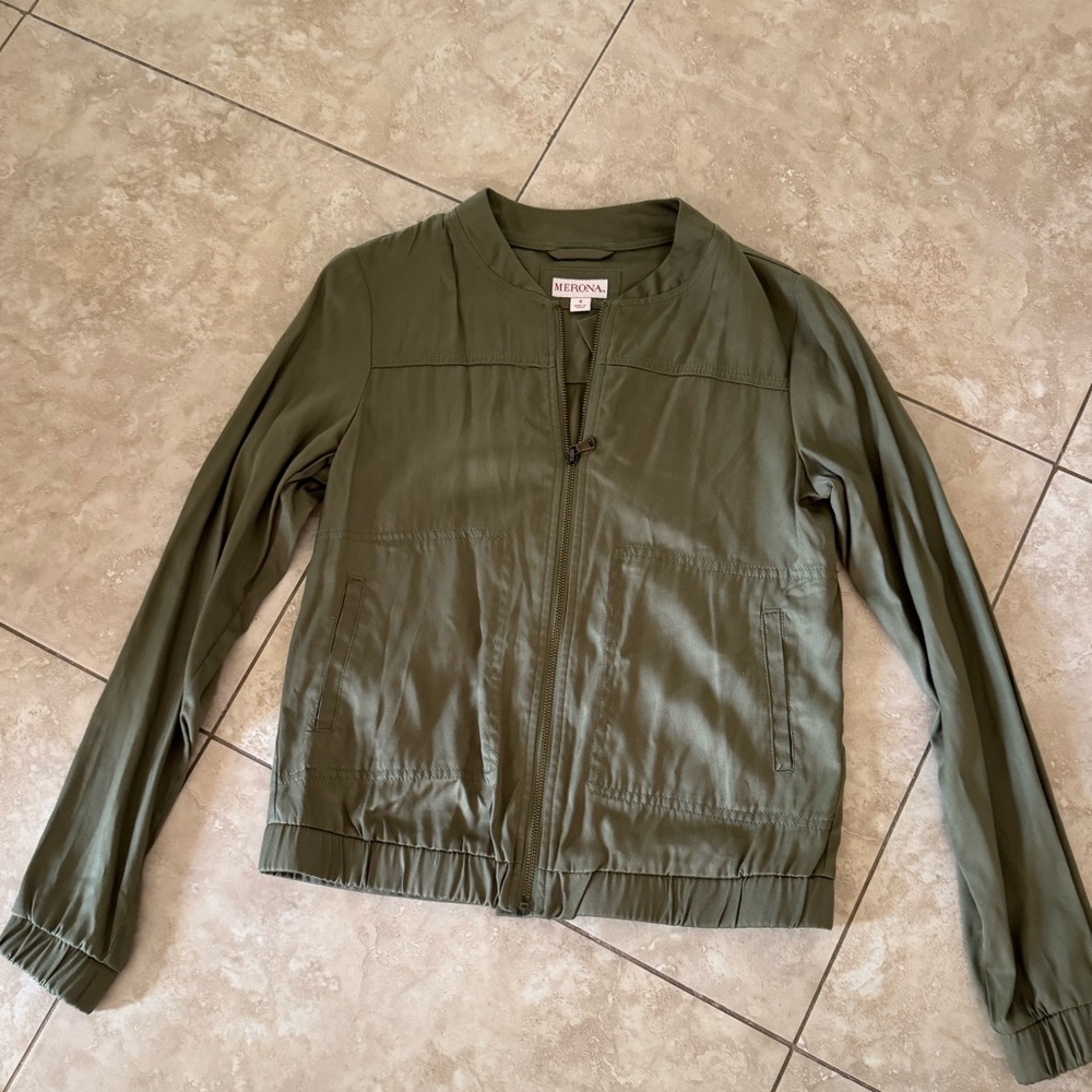 Merona Olive Utility Jacket for Women
